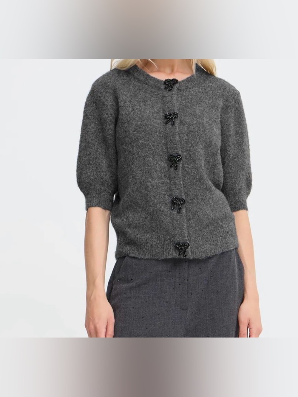 B. YOUNG BYOMEA DECO CARDIGAN NWT Size S